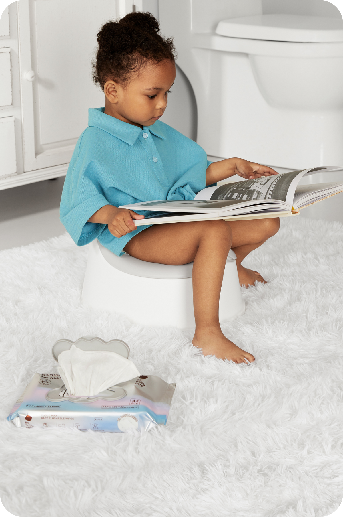 Cloud Max Baby Flushable Wipes