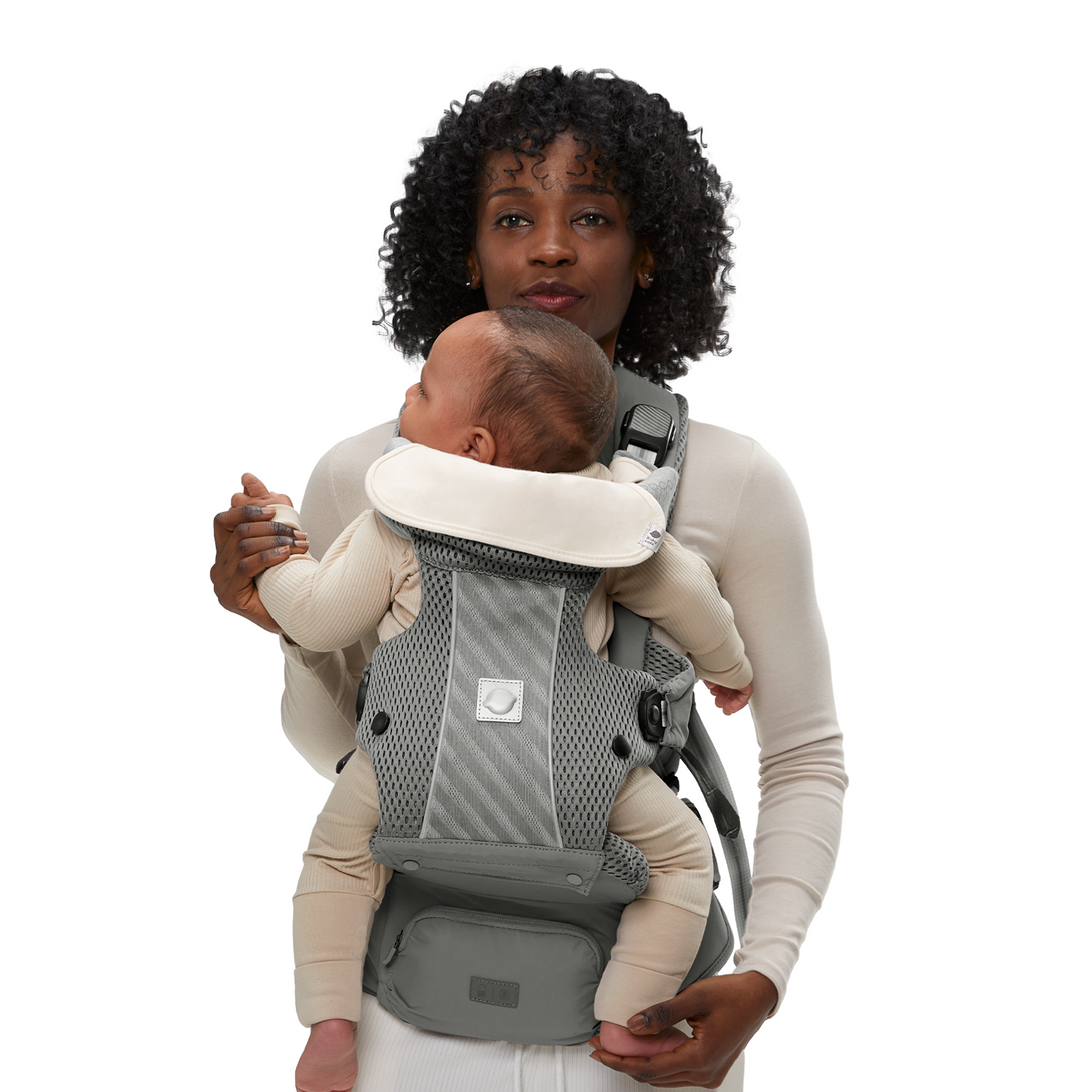 【値下交渉OK】BABY CARRIER ON チャコールグレー Bc Babycare Hexa Effortless Baby Carrier - Ergonomic Hip‑Seat 8‑33 lbs