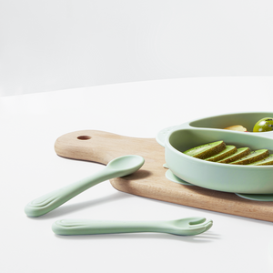 Tiny Grip Silicone Fork and Spoon