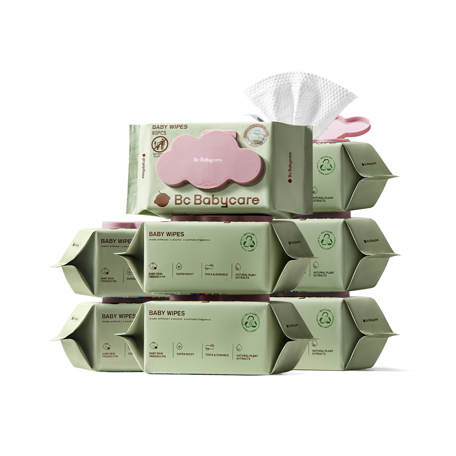 Bc Babycare  Cloud Moist Baby Wipes