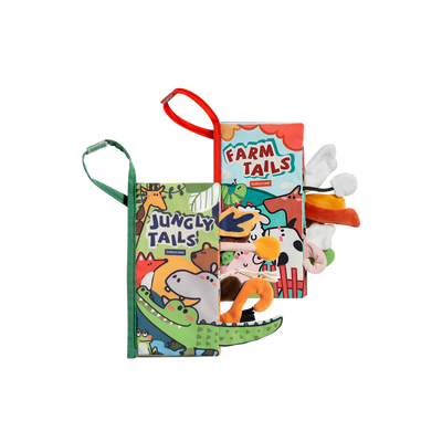 Animal Tails Cloth Books