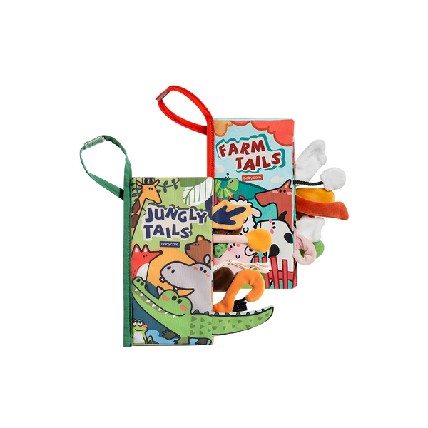 Animal Tails Cloth Books
