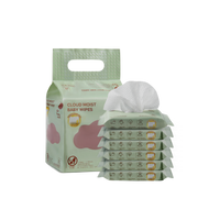 Cloud Moist Baby Wipe Travel Pack