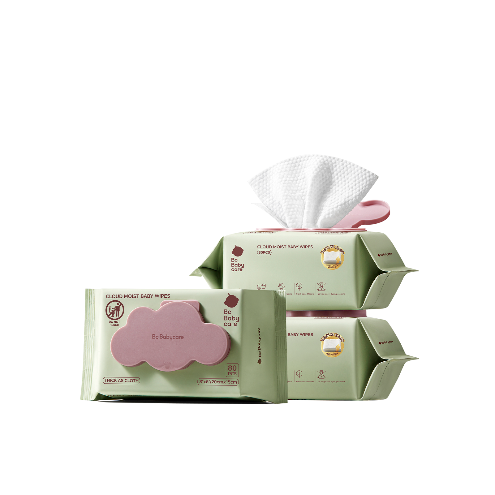 Pack_3 Packs × 80 Wipes | 