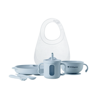 Little Savor Silicone Baby Feeding Set