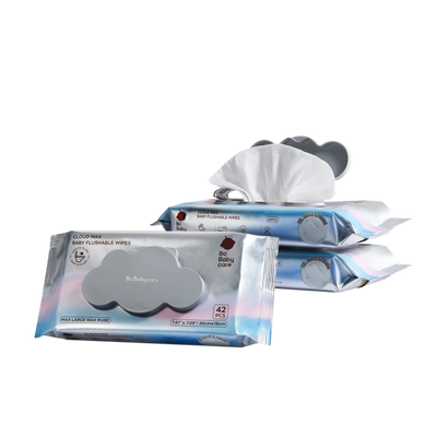 Cloud Max Flushable Baby Wipes