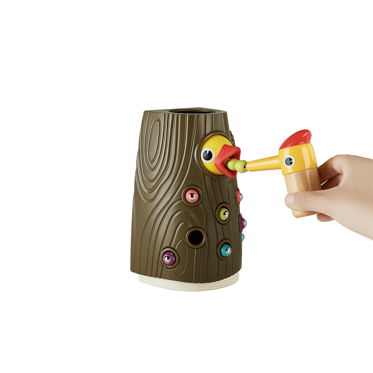 Woodpecker Catching & Feeding