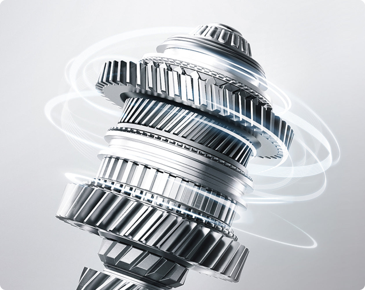 Motor illustration representing the 26,000 RPM power behind the BC Babycare Baby Food Maker.