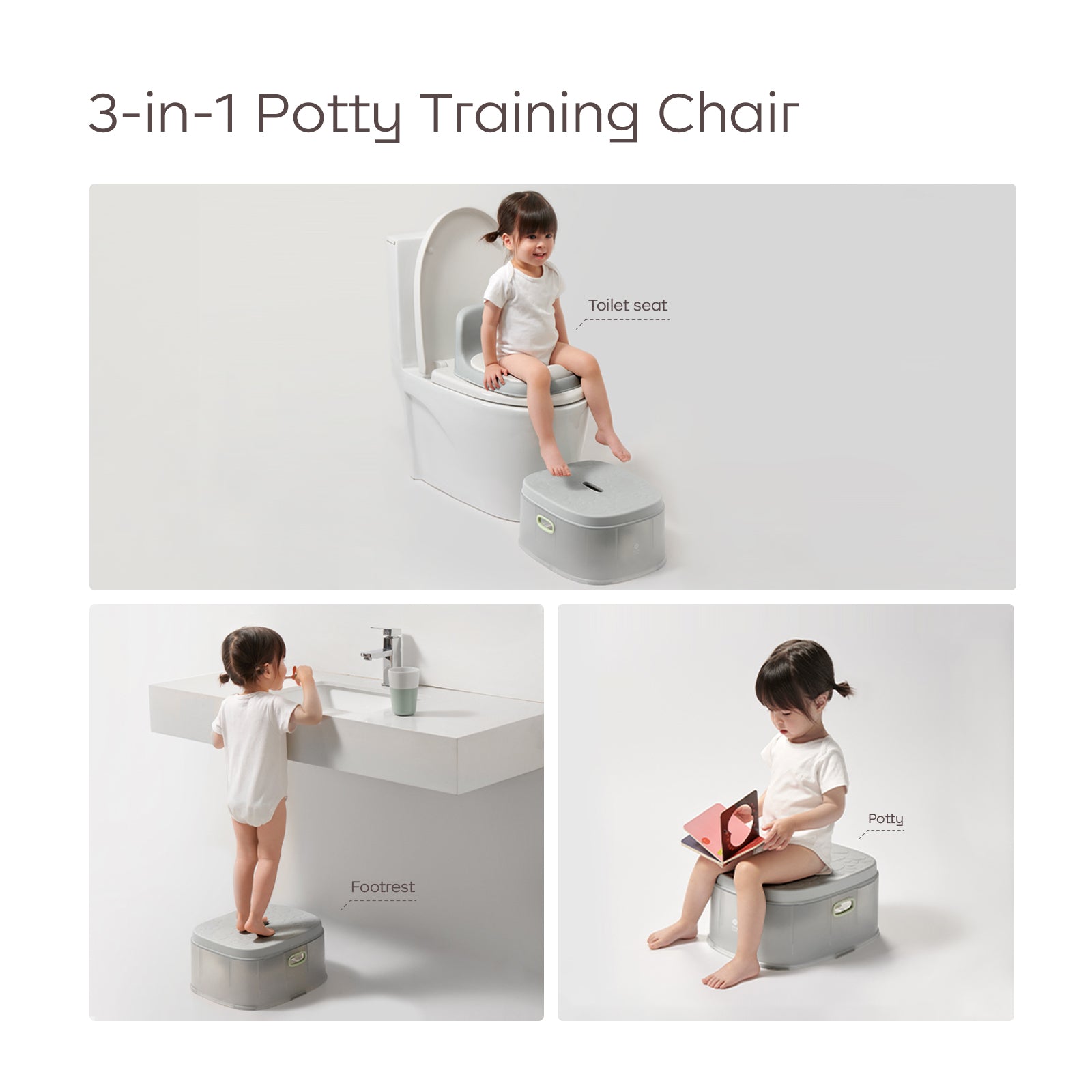 Toddler Potty Seat VICASKY Baby Potty Training Toilet - Lightweight ...