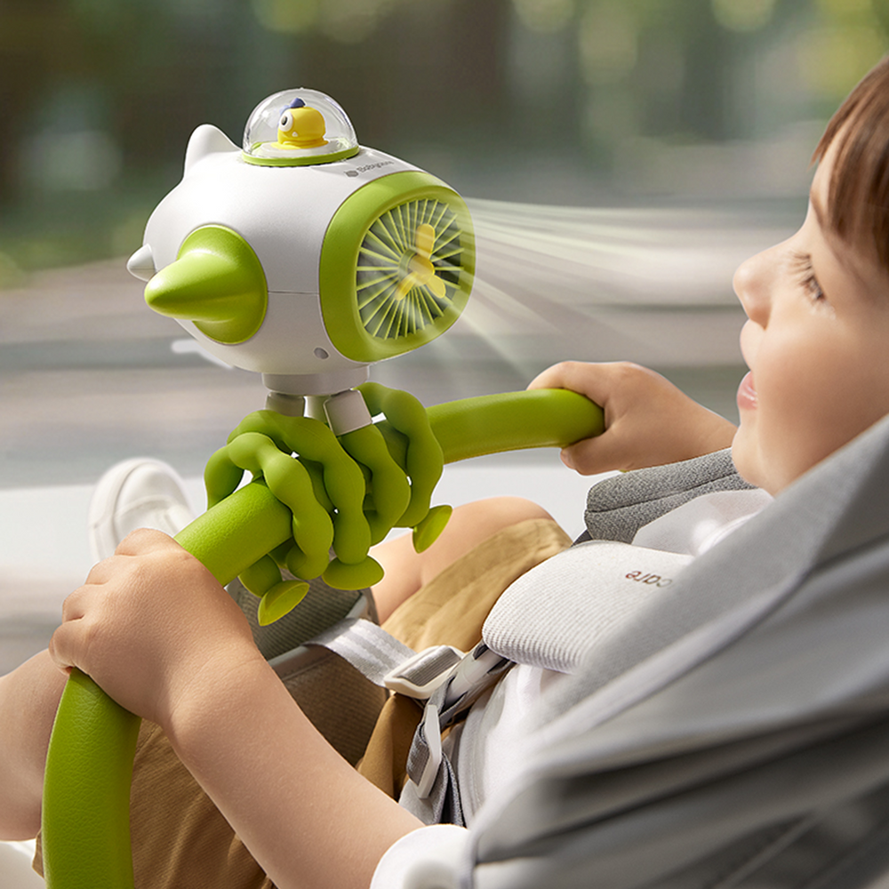 fan for baby stroller Portable Baby Fan – Quiet Clip‑On & 360° Flexible Cooling – Bc Babycare