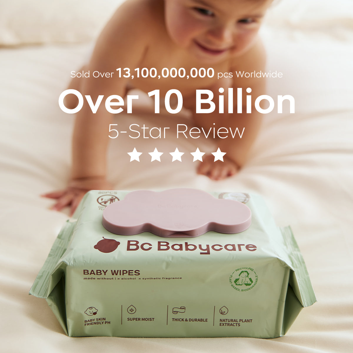 Bc Babycare  Cloud Moist Baby Wipes