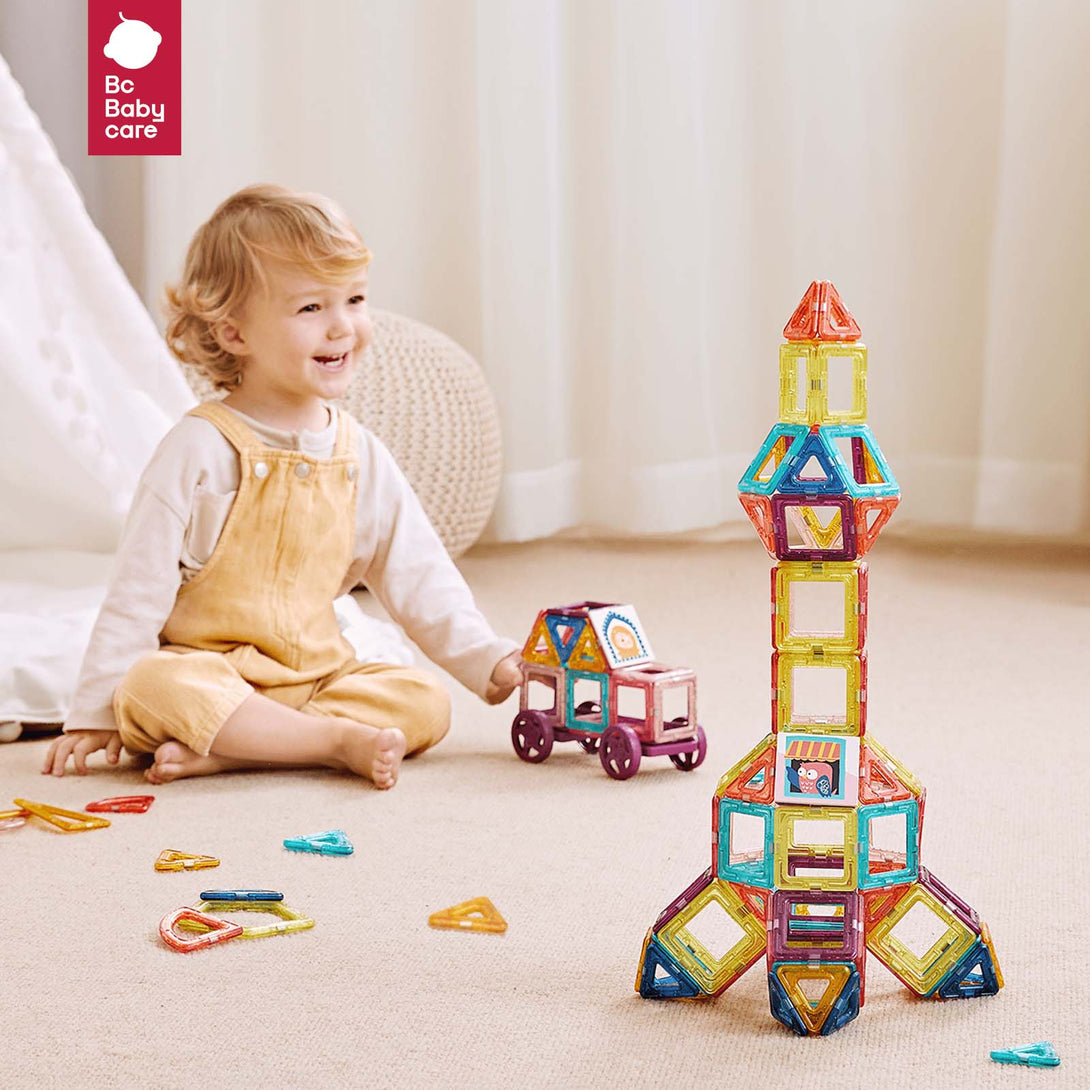 BC Babycare Magnetic Building Blocks 113 PCS Bc Babycare